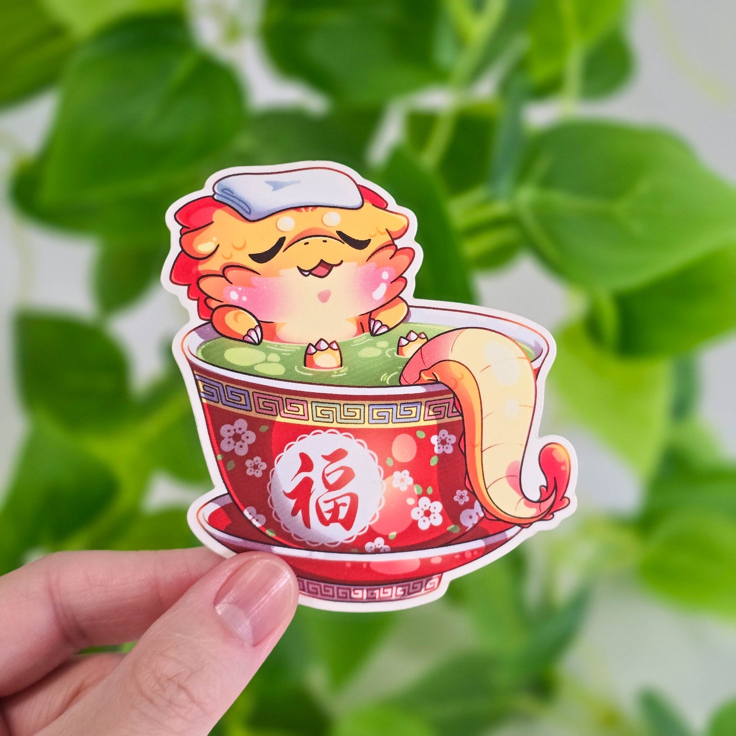 Lucky Dragon Vinyl Stickers