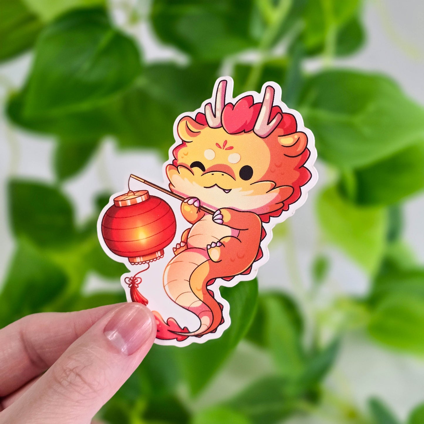 Lucky Dragon Vinyl Stickers