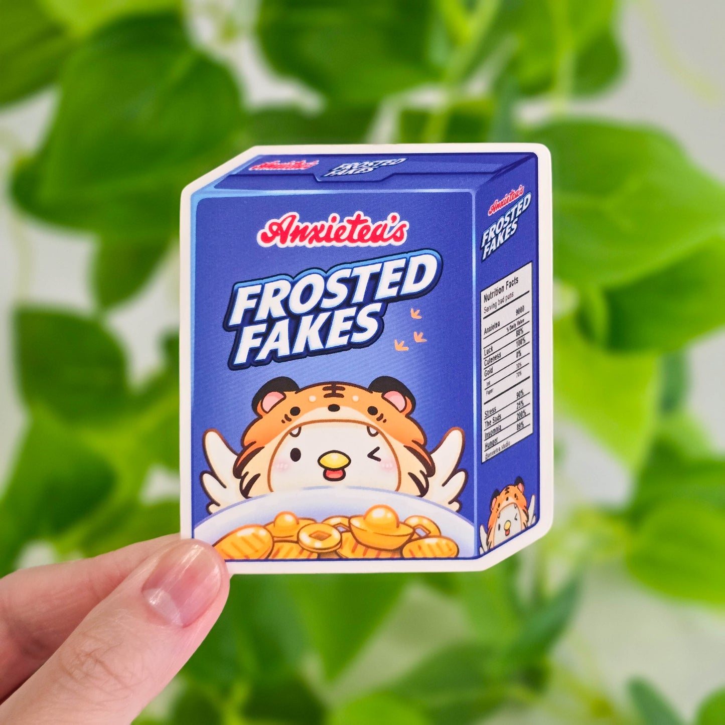 Lucky Tiger Vinyl Stickers