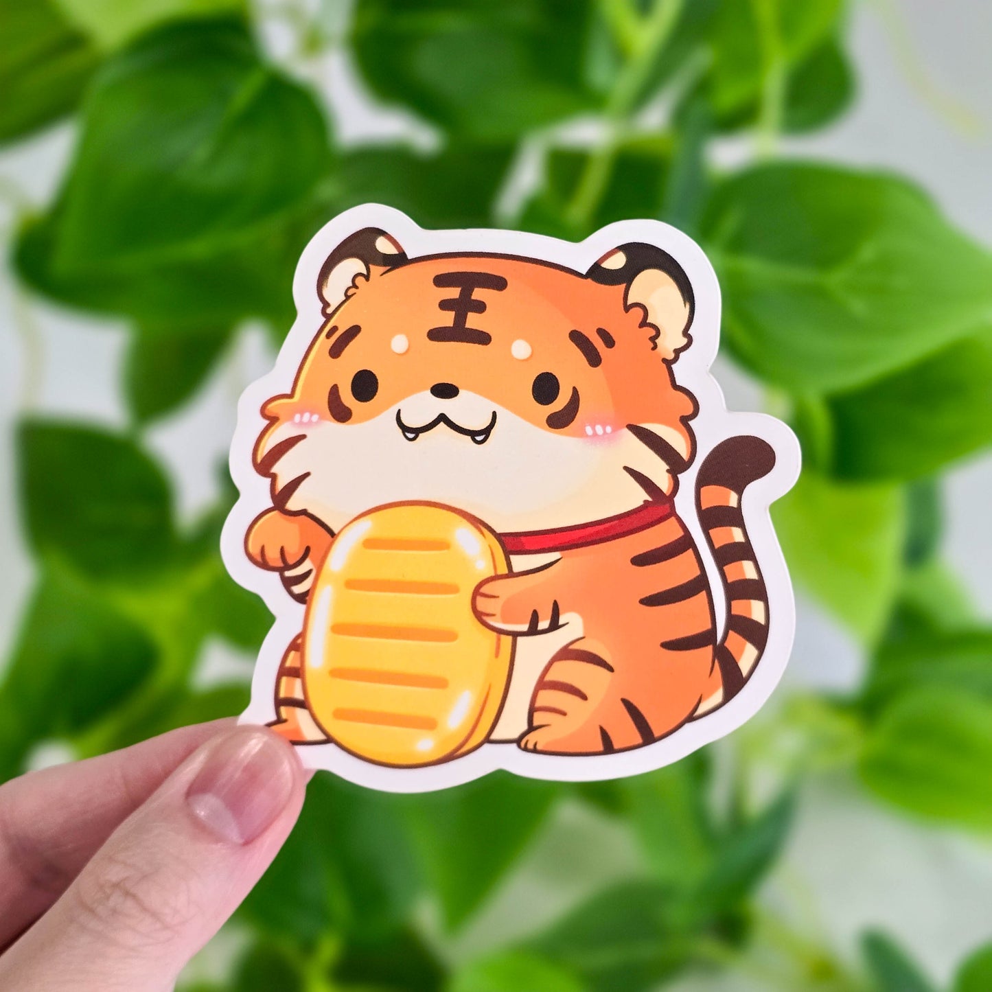 Lucky Tiger Vinyl Stickers