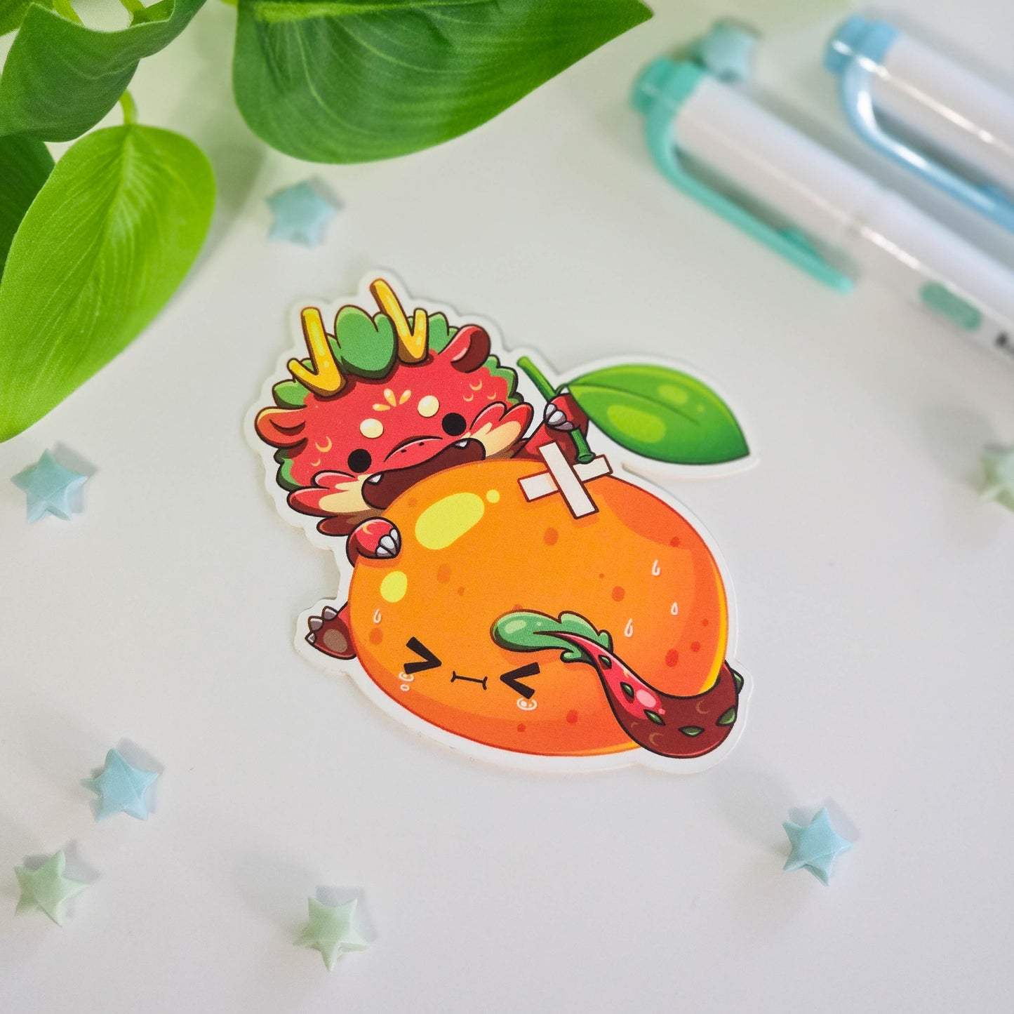 Lucky Dragon Vinyl Stickers