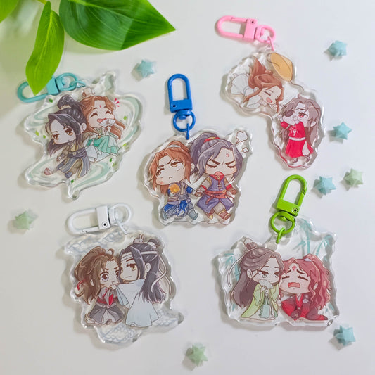 Chibi Danmei Keychains
