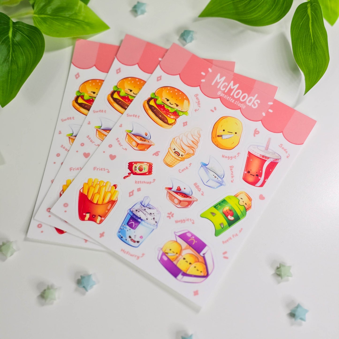McMood Vinyl Sticker Sheet