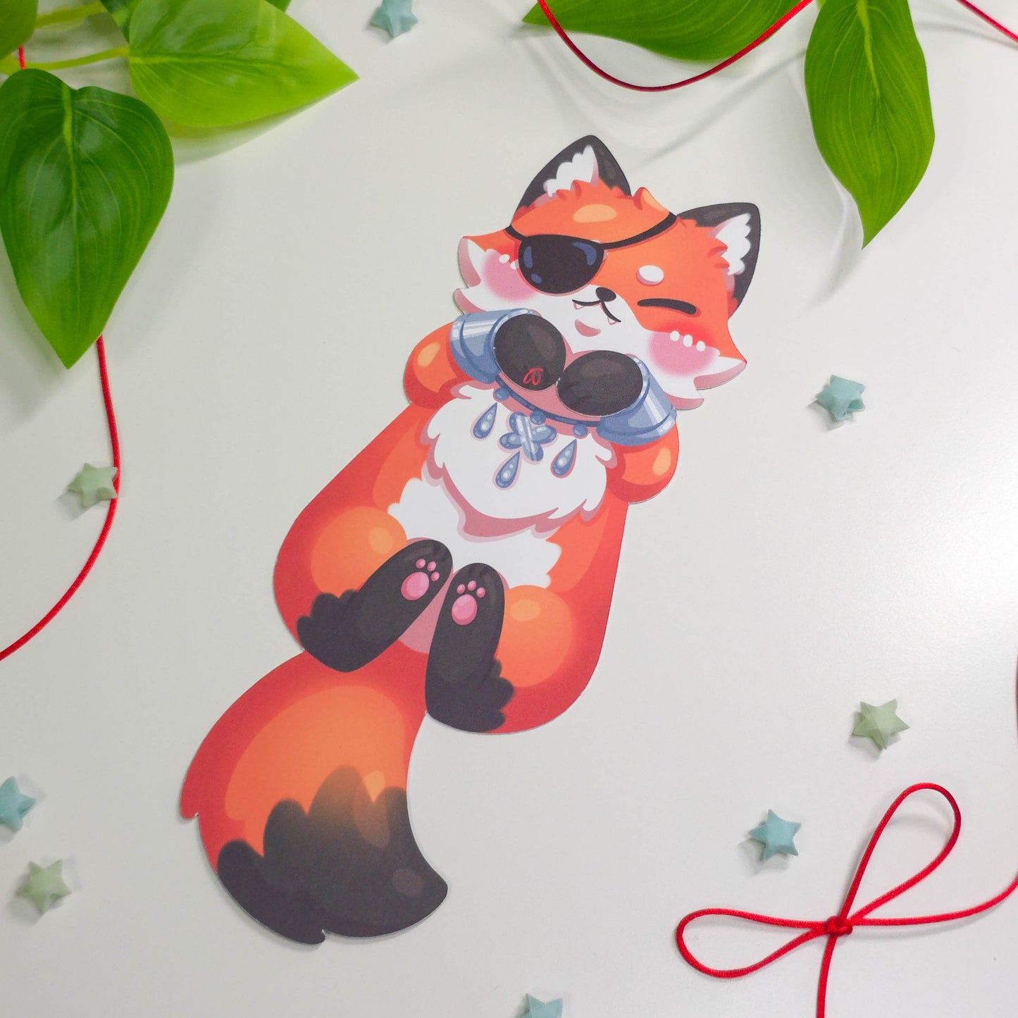 Fox & Ferret Hanging Bookmarks