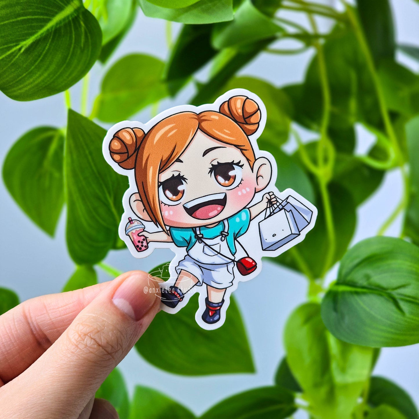 Chibi Lost in Paradise Vinyl Stickers