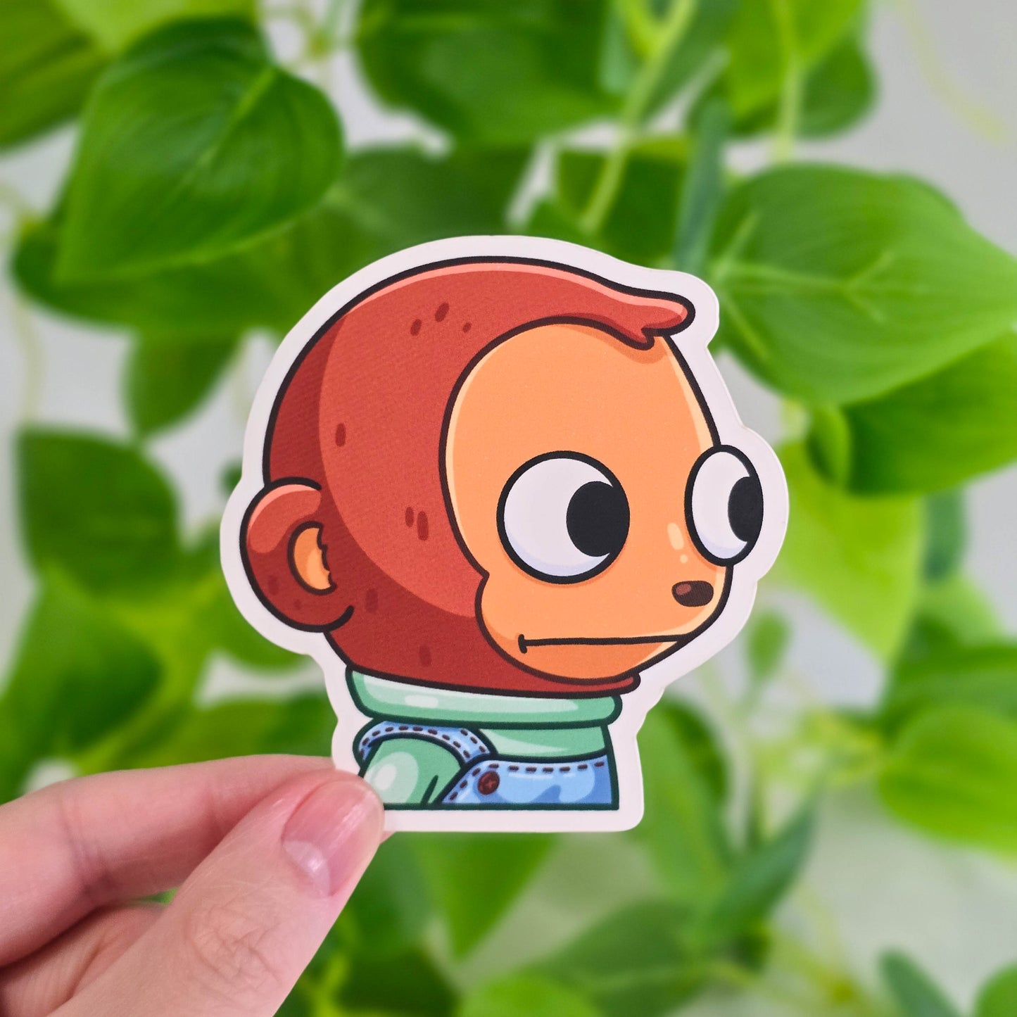 Awkward Monkey Vinyl Stickers