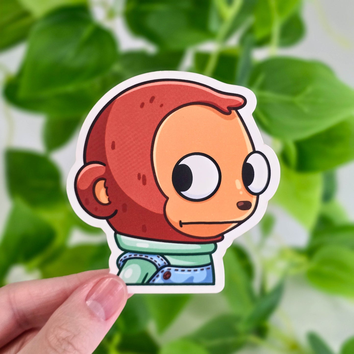 Awkward Monkey Vinyl Stickers