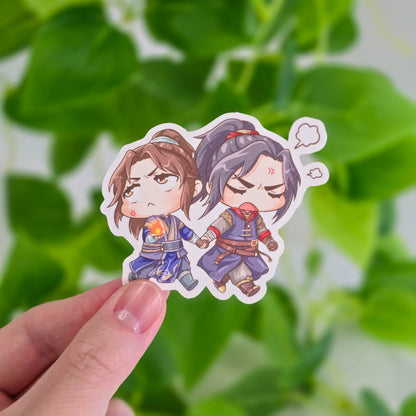 Chibi Danmei Vinyl Stickers