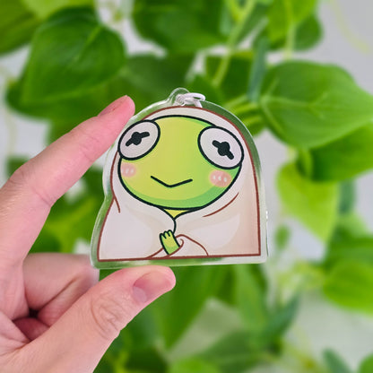 Kawaii Frog Meme Keychains