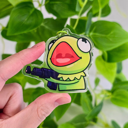 Kawaii Frog Meme Keychains