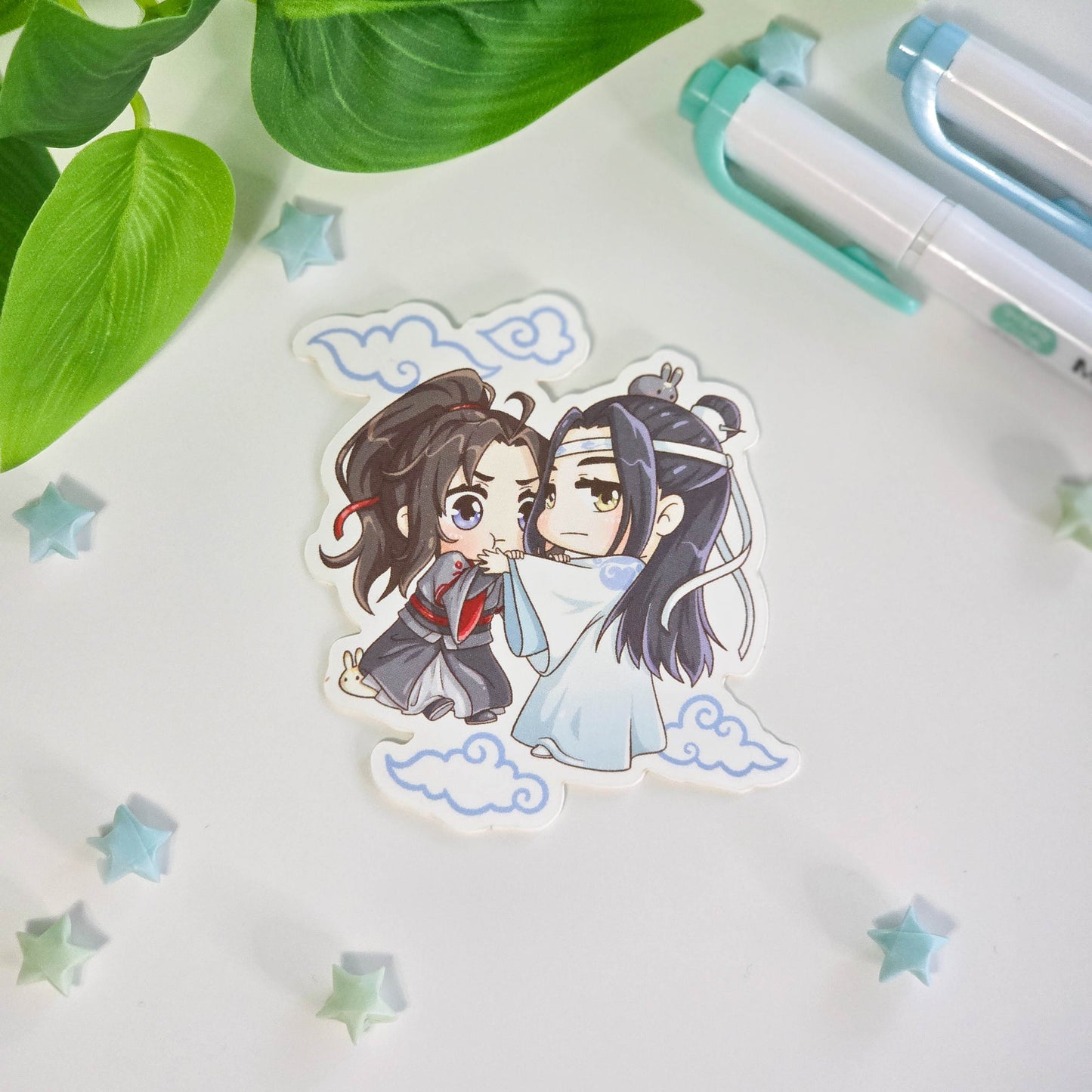 Chibi Danmei Vinyl Stickers