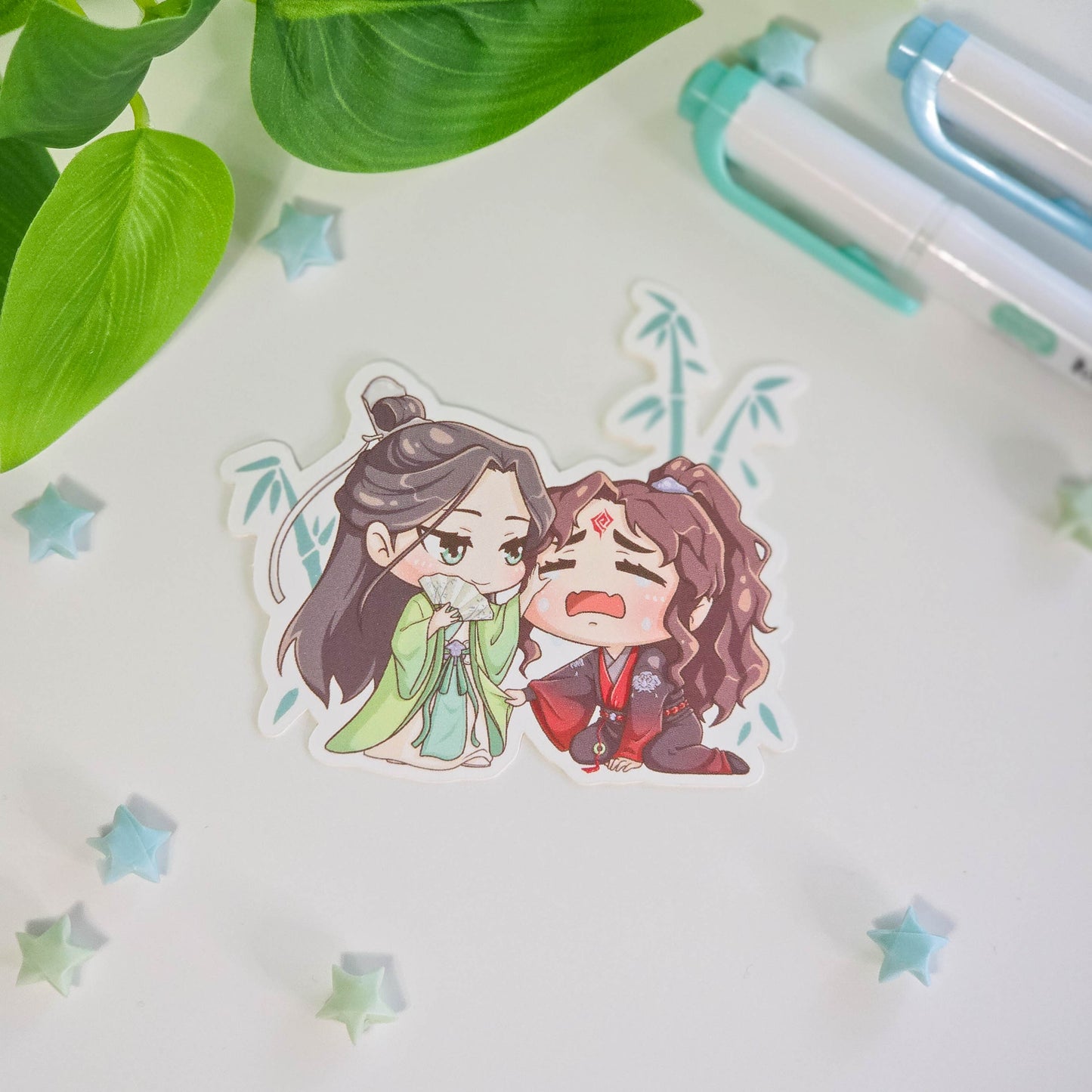 Chibi Danmei Vinyl Stickers