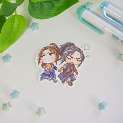 Chibi Danmei Vinyl Stickers