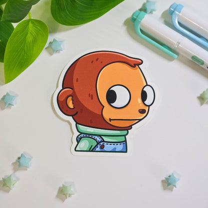 Awkward Monkey Vinyl Stickers