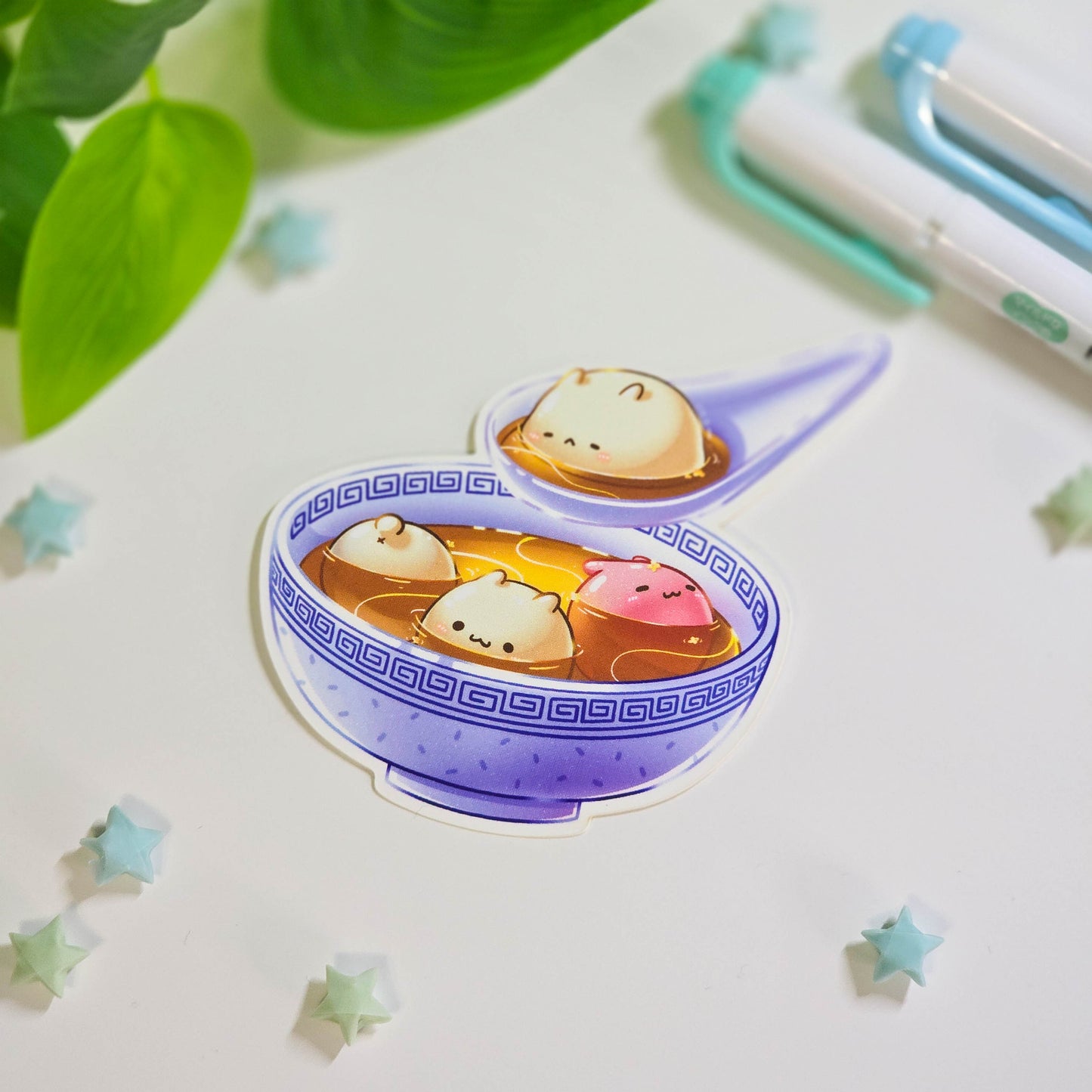 Tang Yuan Bunny Vinyl Sticker