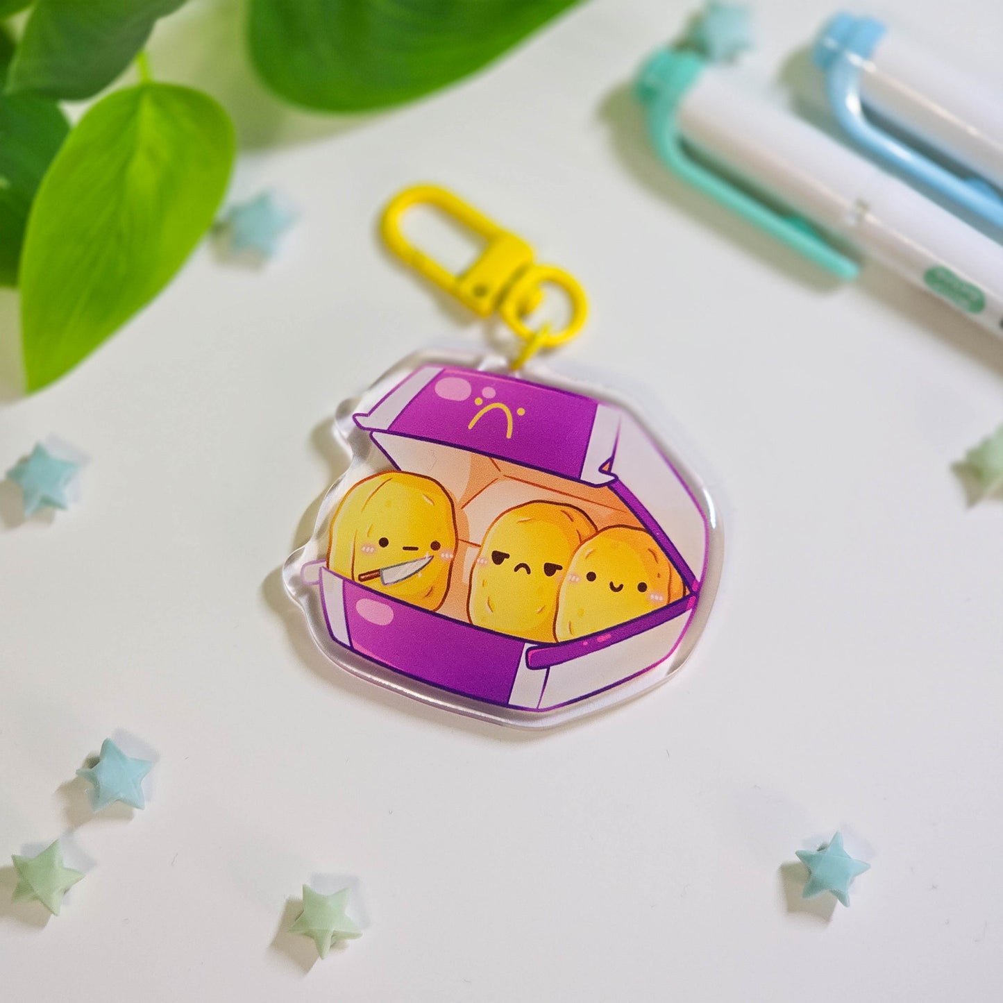 Chicken Nuggets Keychain