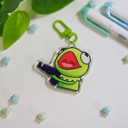 Kawaii Frog Meme Keychains