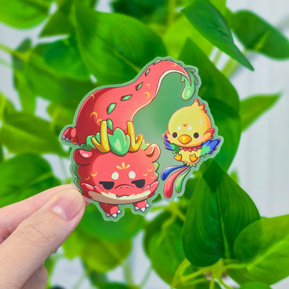 Lucky Dragon Stickers