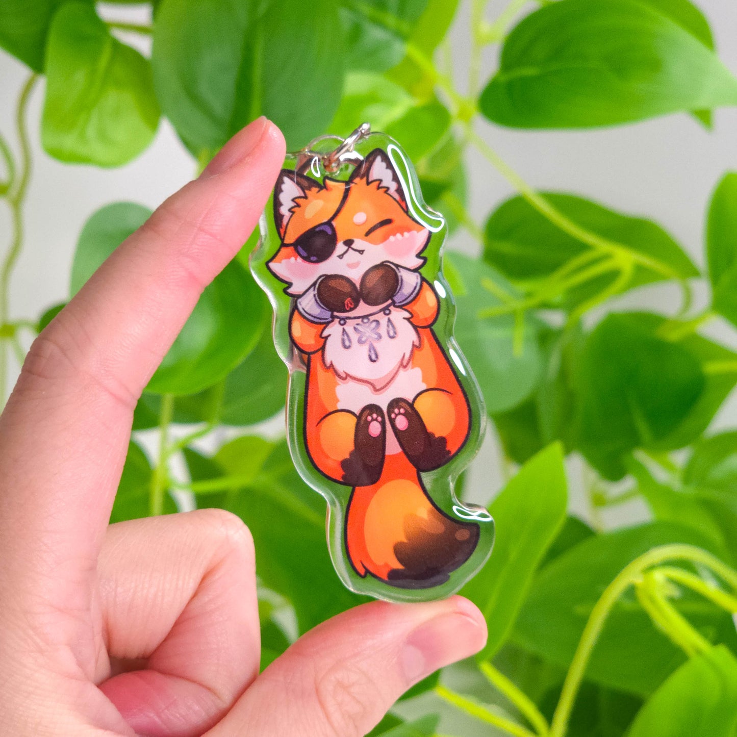 Fox & Ferret Keychains