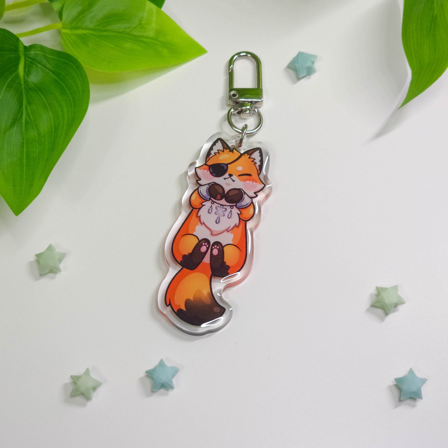 Fox & Ferret Keychains