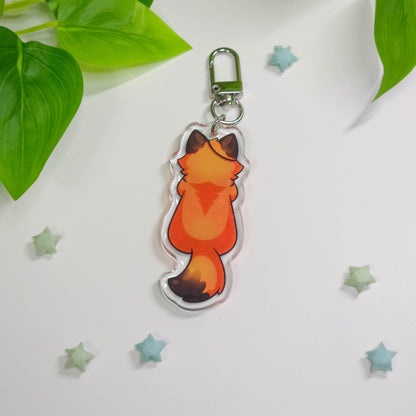 Fox & Ferret Keychains