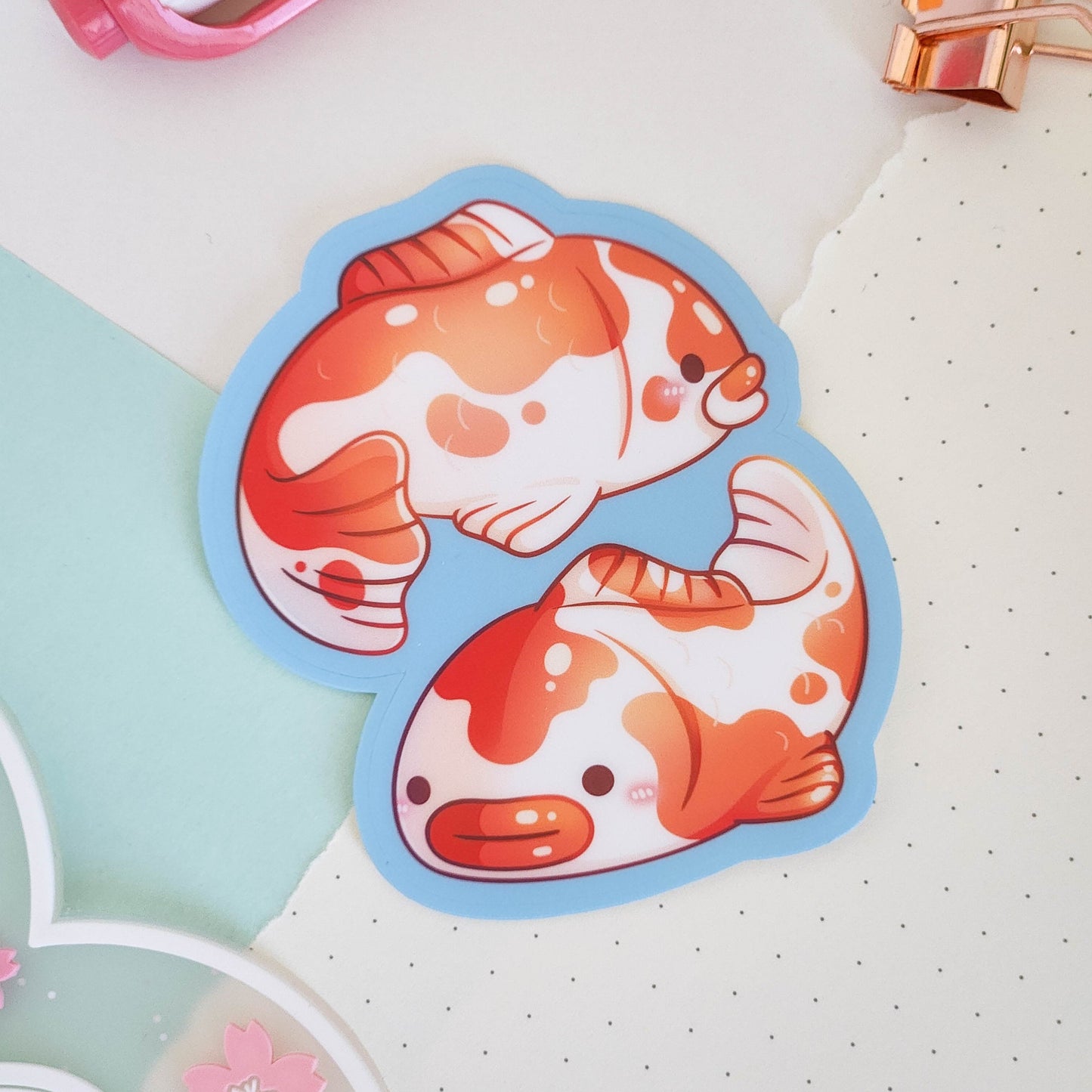 Lucky Koi Sticker