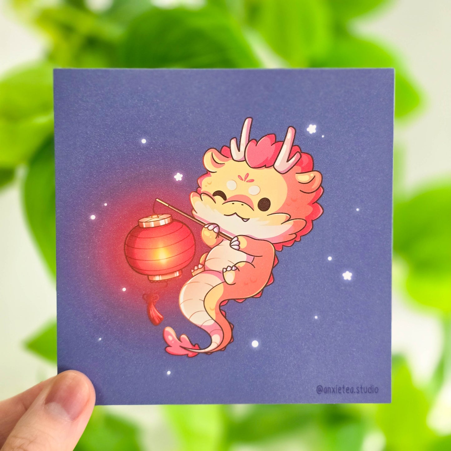 Lucky Dragon Art Print