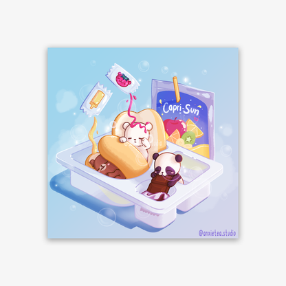 Dreamy Lunchable Art Print