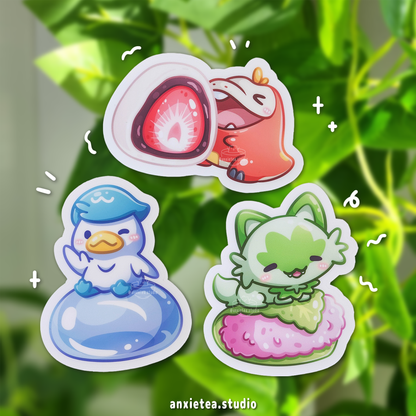 Cute Starter Snack Stickers