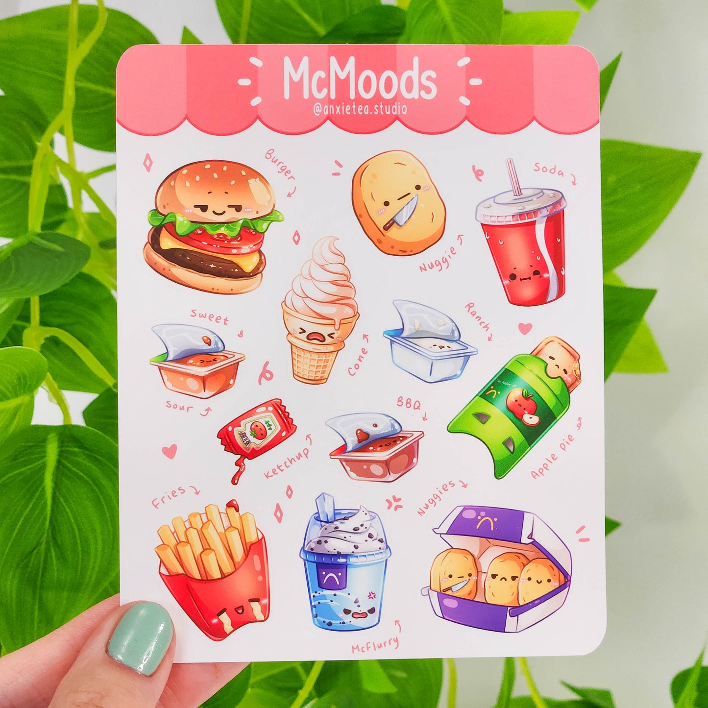 McMood Sticker Sheet