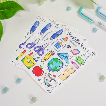 Study Buddies Sticker Sheet