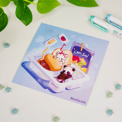 Dreamy Lunchable Art Print