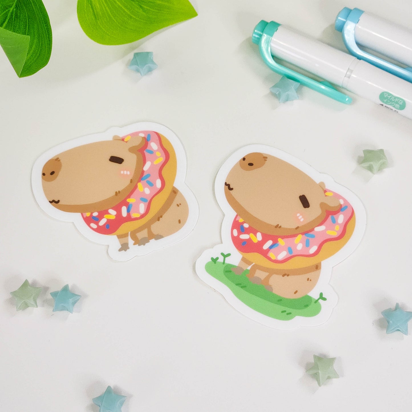 Cappy Donut Stickers