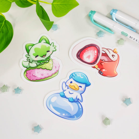 Cute Starter Snack Stickers