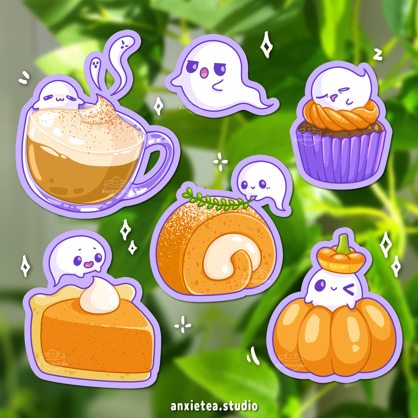 Spooky Snack Stickers