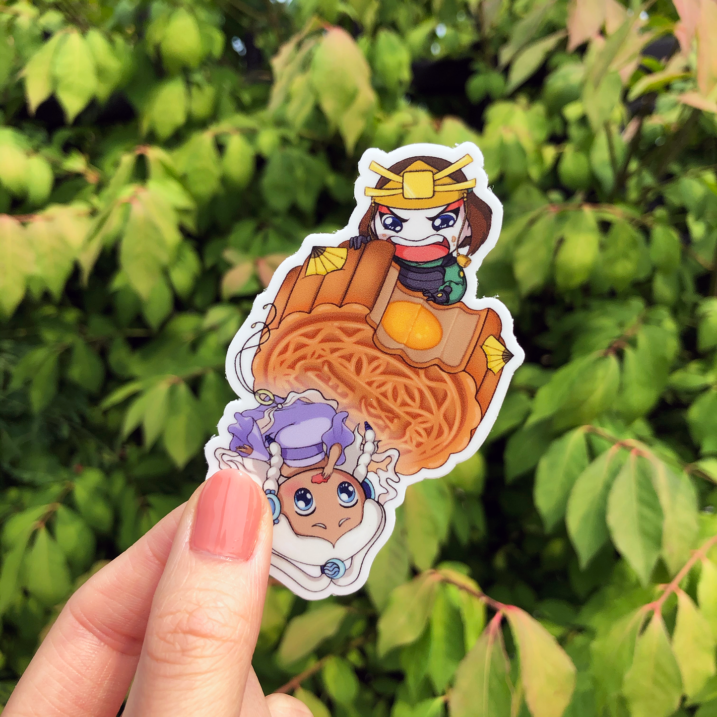 Chibi Element Vinyl Stickers