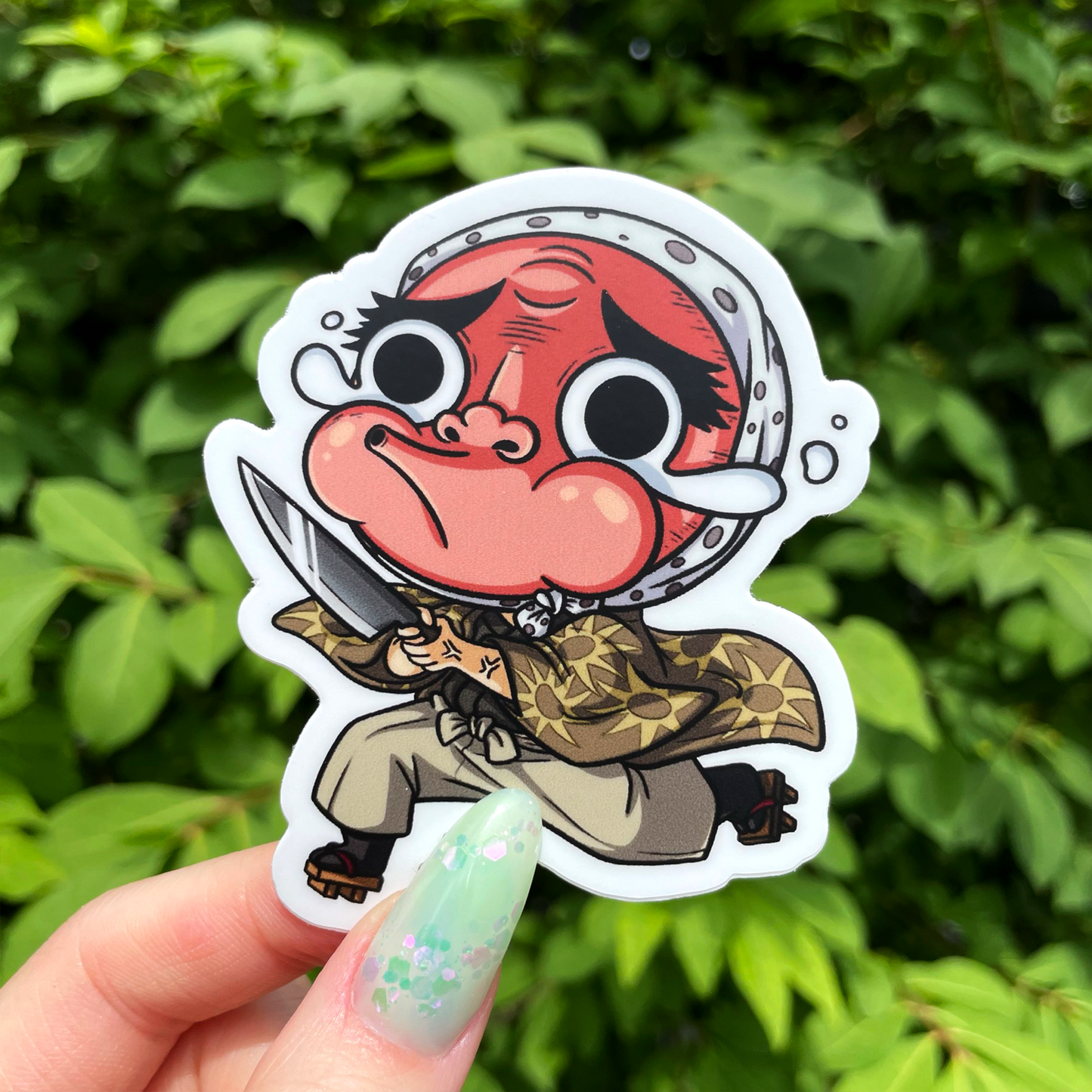 Chibi Anime Slayer Vinyl Stickers