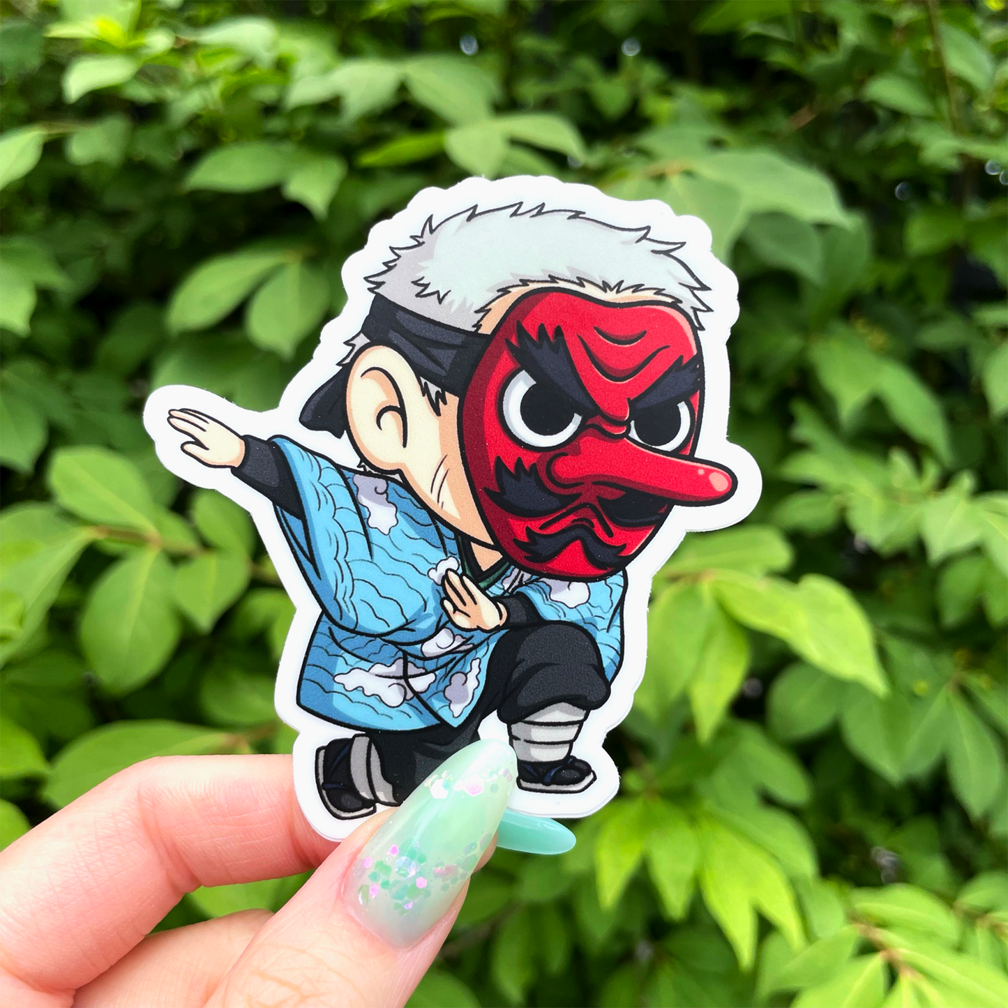 Chibi Anime Slayer Vinyl Stickers